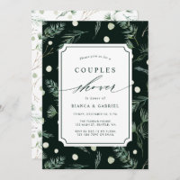 Winter Greenery Couples Shower
