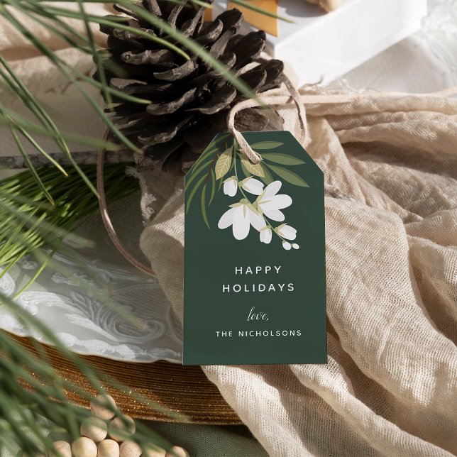 Winter Greenery Holiday Gift Tags (Creator Uploaded)