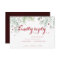 Winter Greenery Wedding RSVP