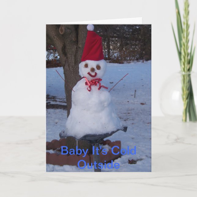 Winter Greeting Card (Front)