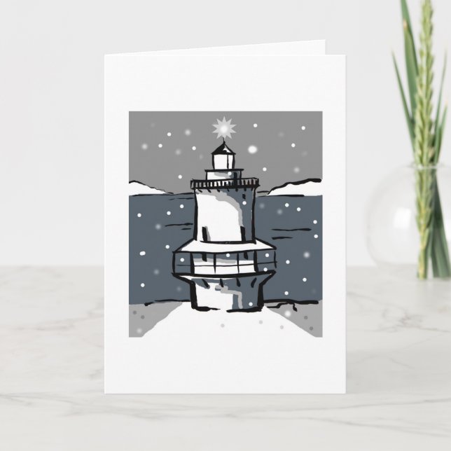 winter greetings holiday card (Front)