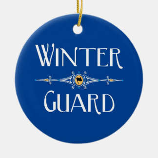 Winter Guard Decorative Line Ceramic Tree Decoration