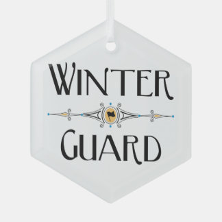Winter Guard Decorative Line Glass Tree Decoration