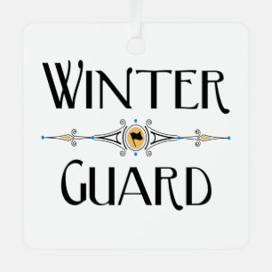 Winter Guard Decorative Line Metal Tree Decoration