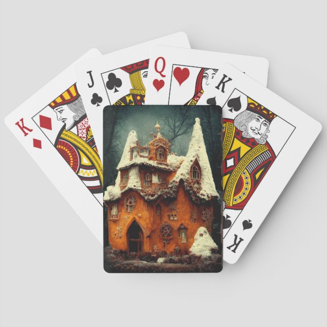 Winter Hallows House Playing Cards (Back)