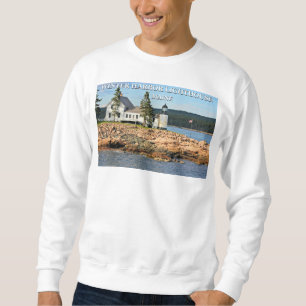 Winter Harbour Lighthouse, Maine Sweatshirt