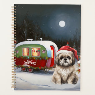 Winter Havanese Caravan Christmas Adventure Planner
