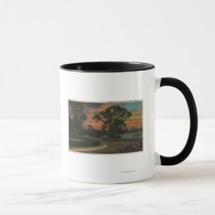 Winter Haven, Florida - Sunset View of Lake Mug