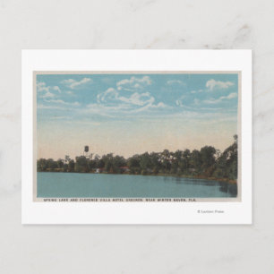 Winter Haven, Florida - Water View of Spring Postcard