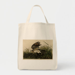 Winter Hawk, John James Audubon's Birds of America Tote Bag