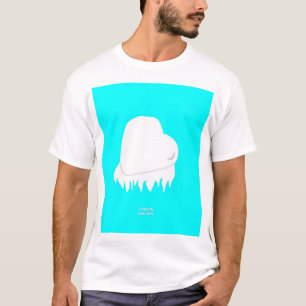 Winter Heart Men's White Basic T Shirt