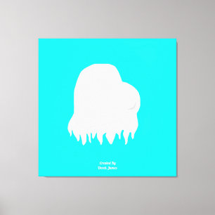 Winter Heart Wrapped Canvas