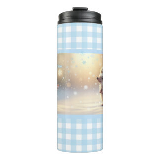 Winter Hedgehog Mug – Cute Snowflake
