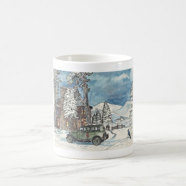 Winter Hideout Coffee Mug (Center)