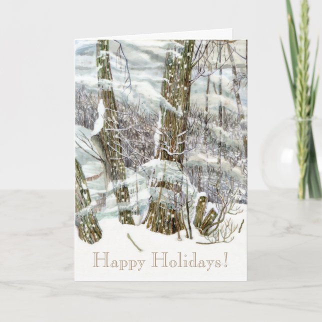 Winter Holiday Card (Front)