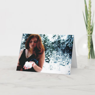 Winter Holiday Card: "Magic by the Handfuls"