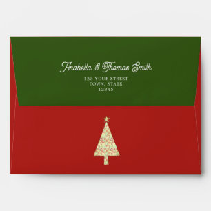 Winter Holiday Envelope