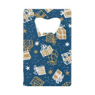 Winter Holiday Gift Boxes Pattern
