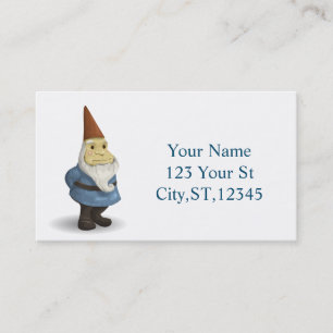 Winter Holiday Gnome Thunder_Cove Business Card