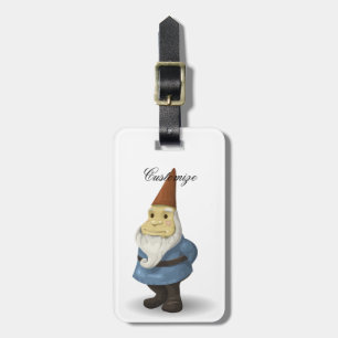 Winter Holiday Gnome Thunder_Cove Luggage Tag