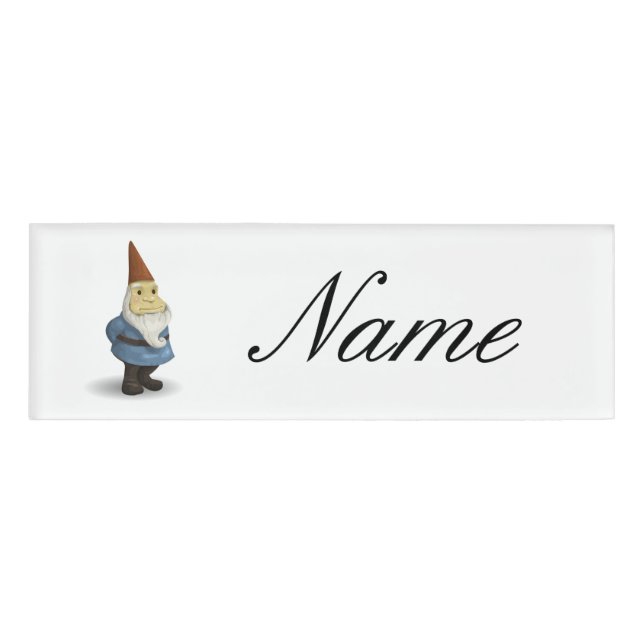 Winter Holiday Gnome Thunder_Cove Name Tag (Front)