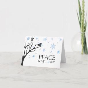 Winter Holiday Greeting Note Card