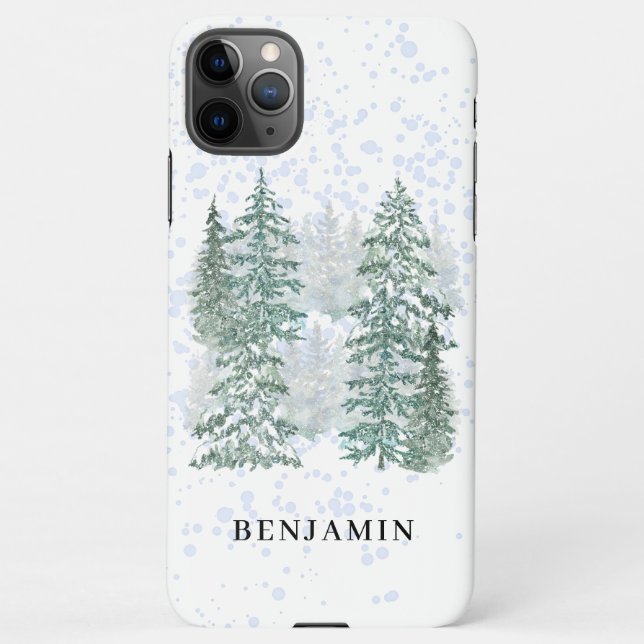 Winter Holiday iPhone Case (Back)