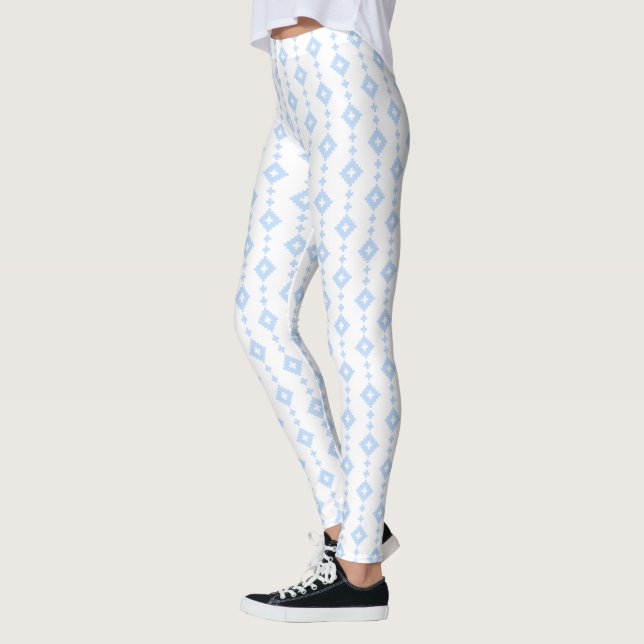 Winter Holiday Nordic Leggings (Left)