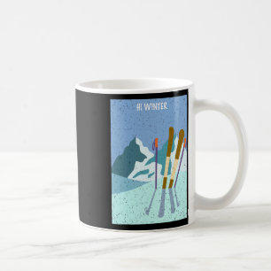 Winter Holiday Ski Christmas X-mas Skiing Skier 1  Coffee Mug