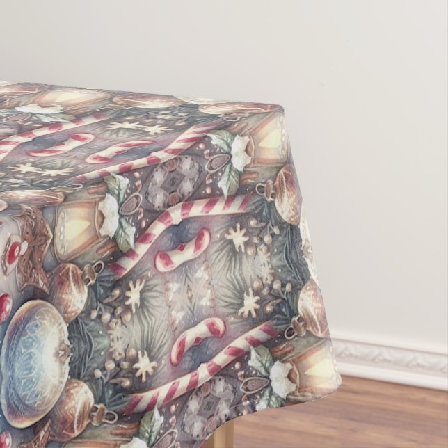 Winter Holiday Tablecloth (In Situ)