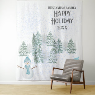 Winter Holiday Tapestry
