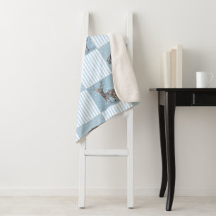 Winter Holiday Theme Baby Blanket