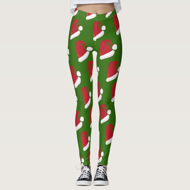 Winter Holidays Custom Leggings (Front)