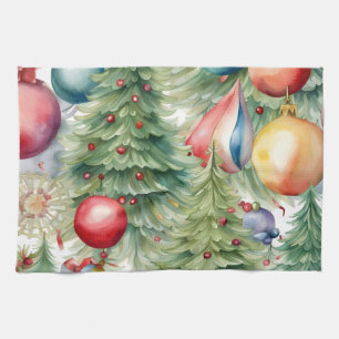 Winter Holidays Décor Tea Towel