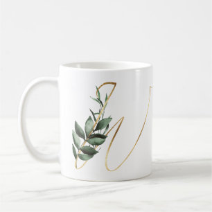 Winter holidays initials mug
