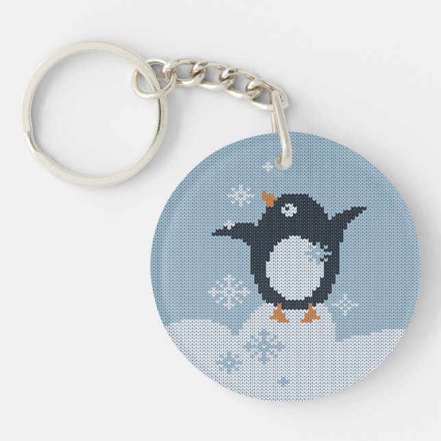 Winter Holidays Key Ring (Front)