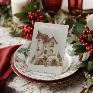 Winter Holidays Postcard