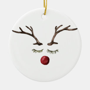 Winter holidays Rudolph Ceramic Tree Decoration