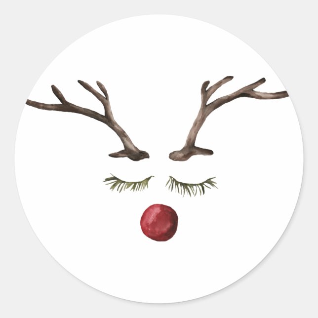 Winter holidays sticker (Front)