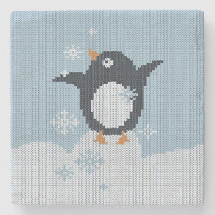 Winter Holidays Stone Coaster