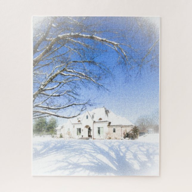 Winter home 2 jigsaw puzzle (Vertical)