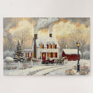 Winter House Puzzle