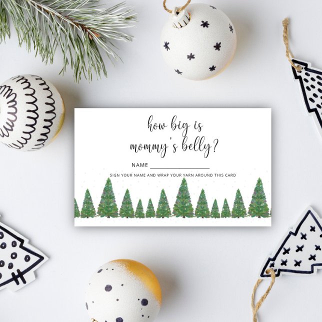 Winter how big is mummy's belly enclosure card (Creator Uploaded)