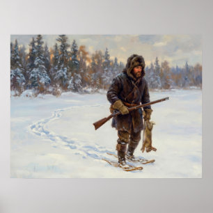 Winter Hunt Poster