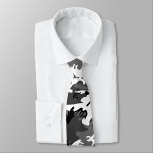 Winter Ice Camo Tie