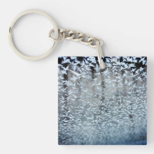 Winter Icicles Key Ring