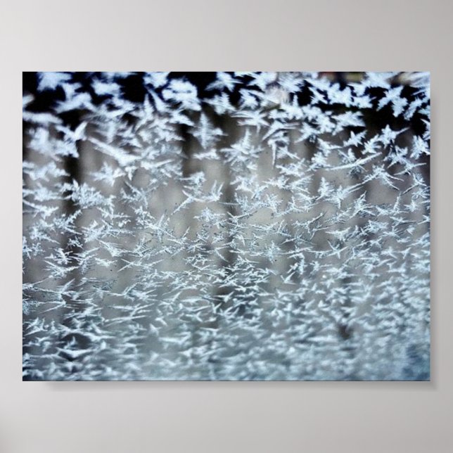 Winter Icicles Poster (Front)