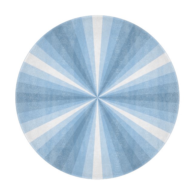 Winter Illusion Glass Cutting Board (Front)
