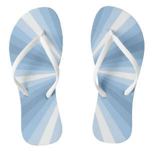 Winter Illusion Illusion Flip Flops