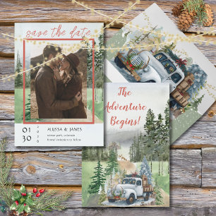 Winter in Evergreen Woods Save the Date